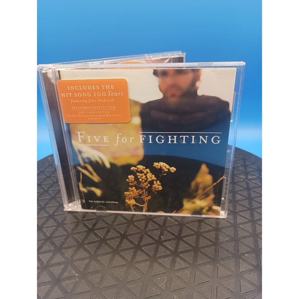 Five for Fighting The Battle for Everything (CD: 2004) Columbia "100 Years"